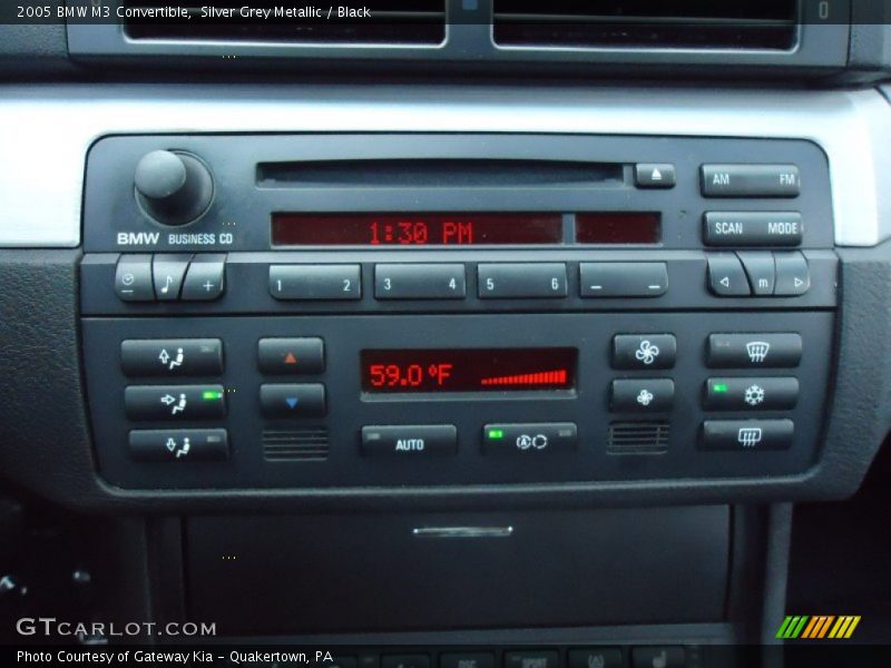 Controls of 2005 M3 Convertible