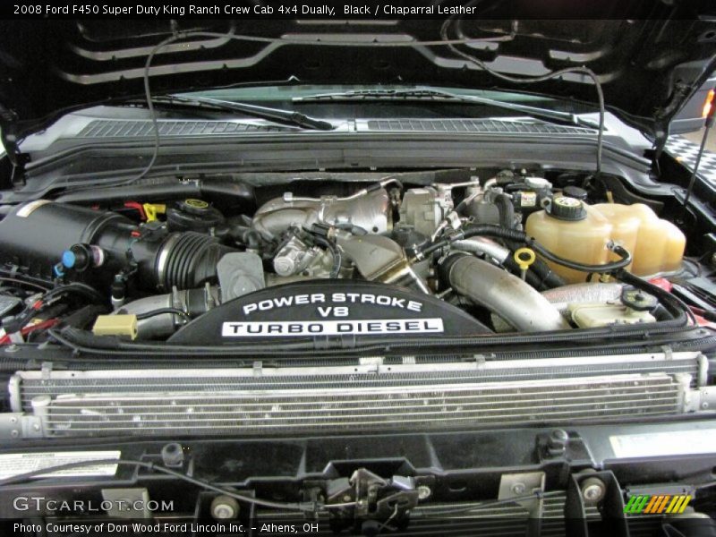  2008 F450 Super Duty King Ranch Crew Cab 4x4 Dually Engine - 6.4 Liter OHV 32-Valve Power Stroke Turbo Diesel V8