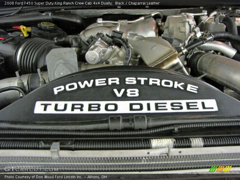  2008 F450 Super Duty King Ranch Crew Cab 4x4 Dually Engine - 6.4 Liter OHV 32-Valve Power Stroke Turbo Diesel V8