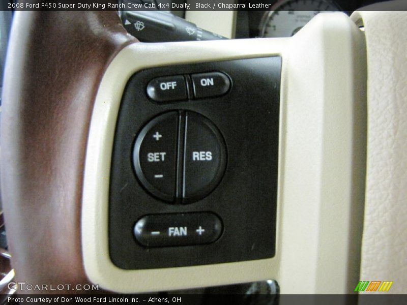 Controls of 2008 F450 Super Duty King Ranch Crew Cab 4x4 Dually