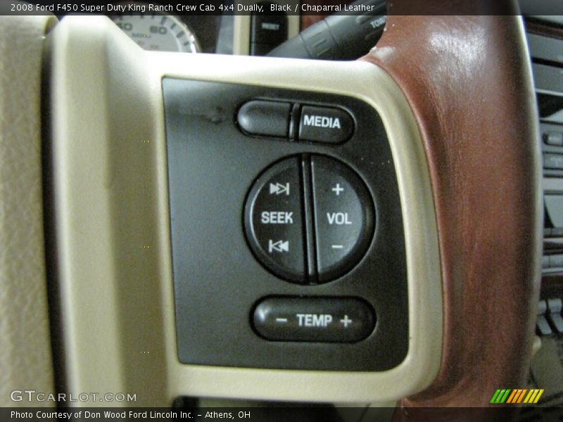 Controls of 2008 F450 Super Duty King Ranch Crew Cab 4x4 Dually