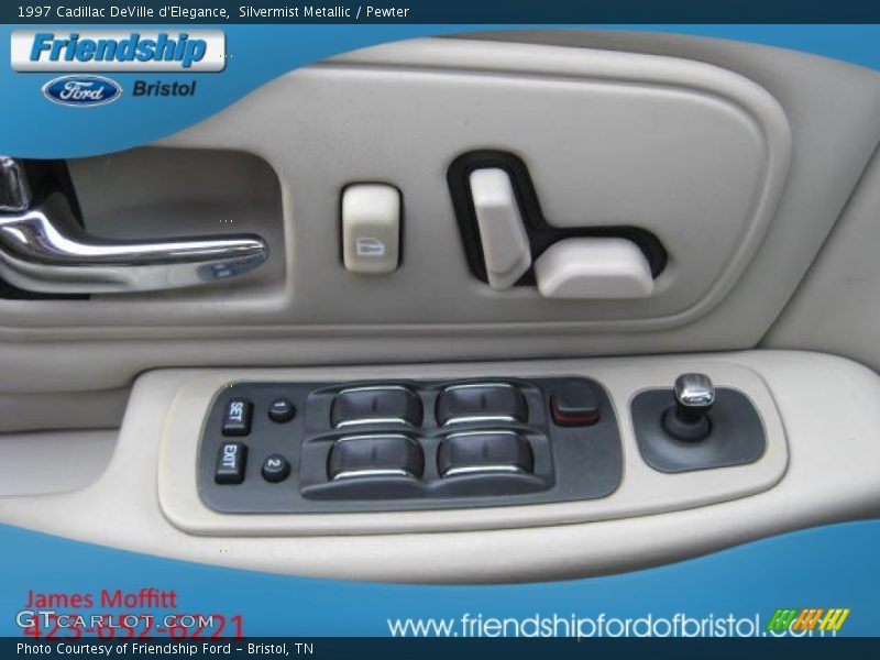 Silvermist Metallic / Pewter 1997 Cadillac DeVille d'Elegance