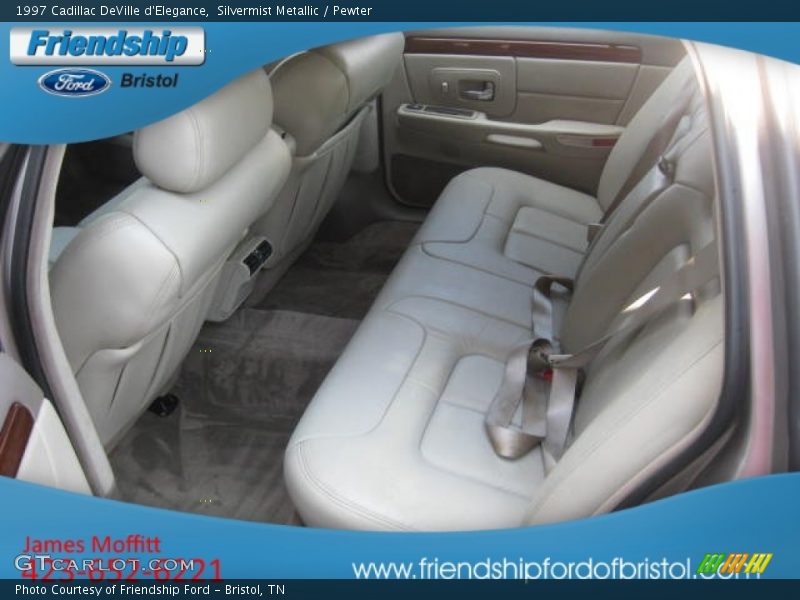 Silvermist Metallic / Pewter 1997 Cadillac DeVille d'Elegance