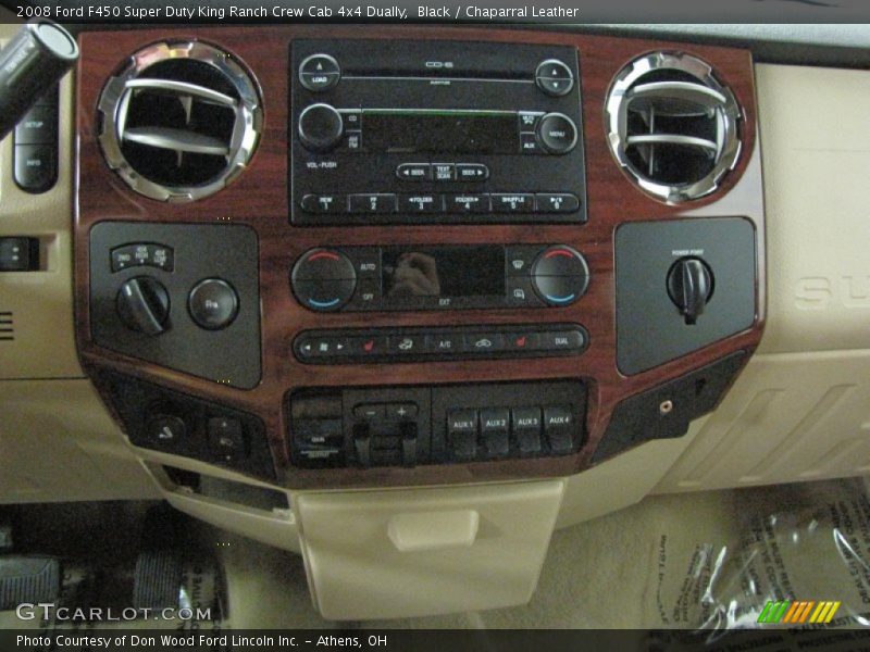 Controls of 2008 F450 Super Duty King Ranch Crew Cab 4x4 Dually