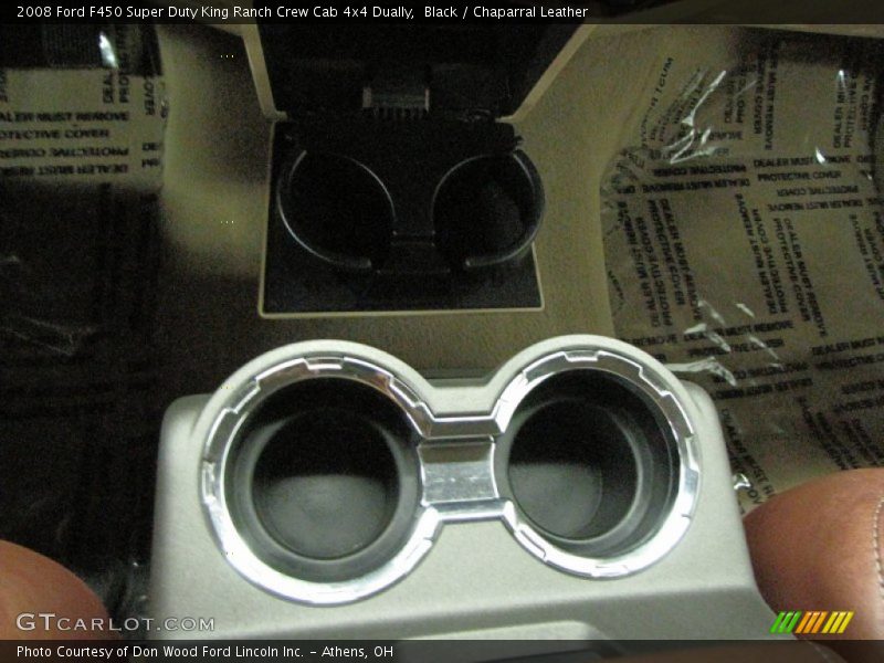 Black / Chaparral Leather 2008 Ford F450 Super Duty King Ranch Crew Cab 4x4 Dually