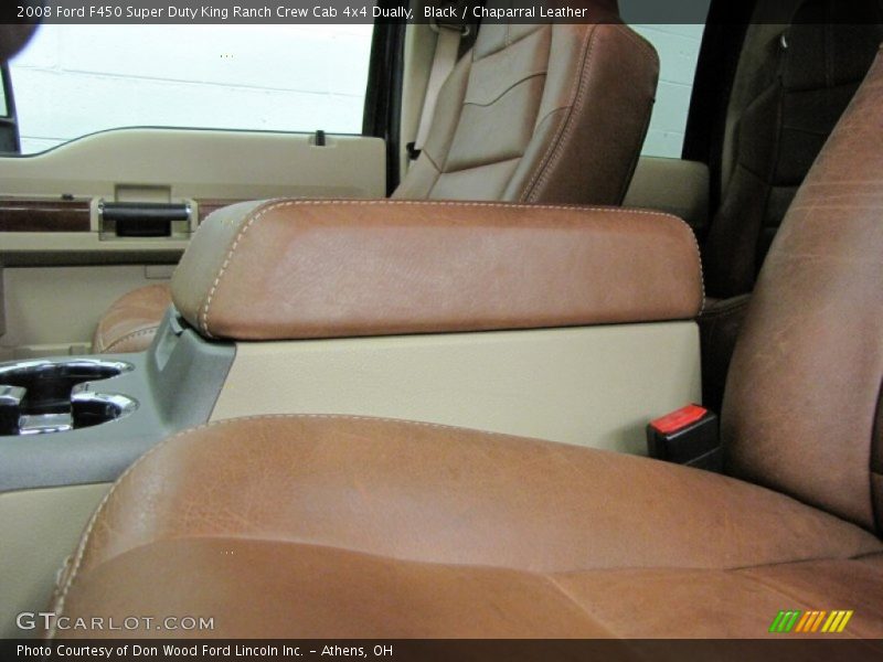 Black / Chaparral Leather 2008 Ford F450 Super Duty King Ranch Crew Cab 4x4 Dually