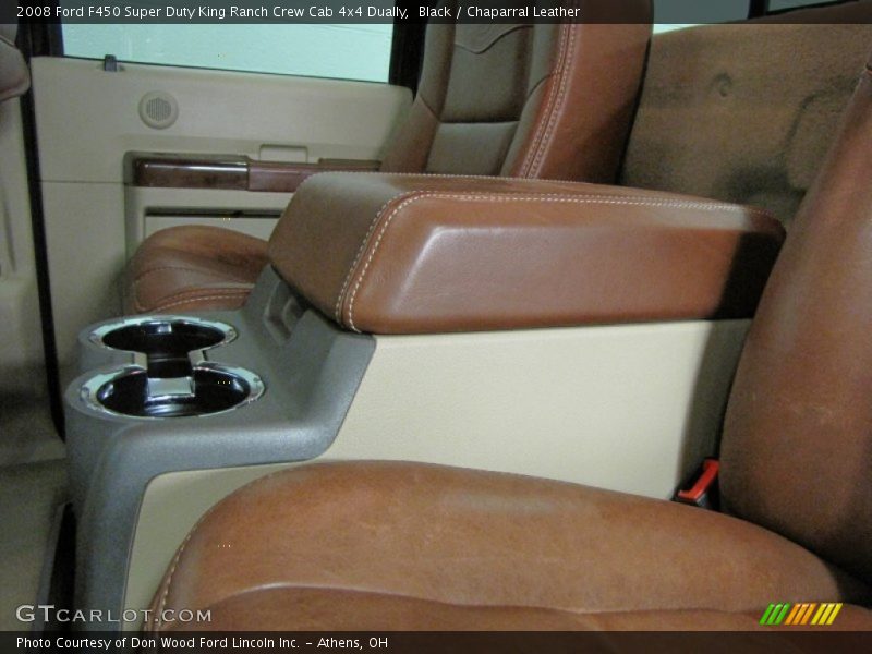 Black / Chaparral Leather 2008 Ford F450 Super Duty King Ranch Crew Cab 4x4 Dually