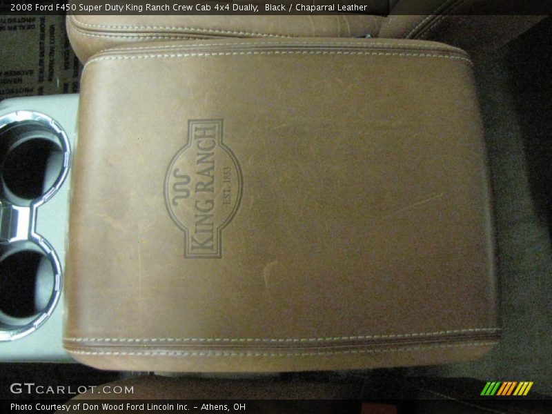 Black / Chaparral Leather 2008 Ford F450 Super Duty King Ranch Crew Cab 4x4 Dually