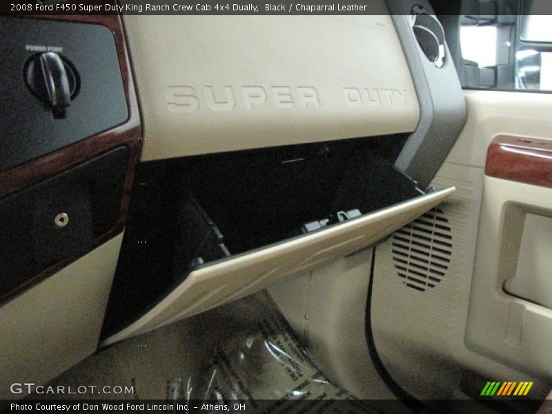 Black / Chaparral Leather 2008 Ford F450 Super Duty King Ranch Crew Cab 4x4 Dually