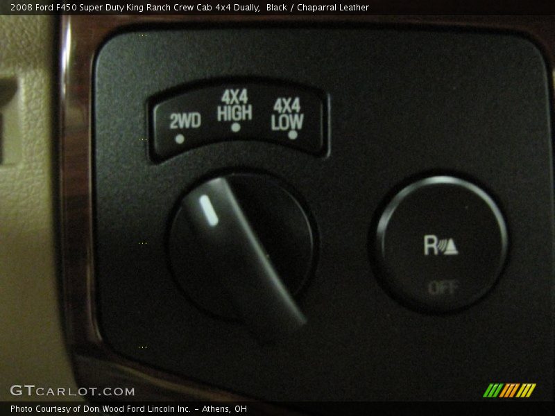 Controls of 2008 F450 Super Duty King Ranch Crew Cab 4x4 Dually