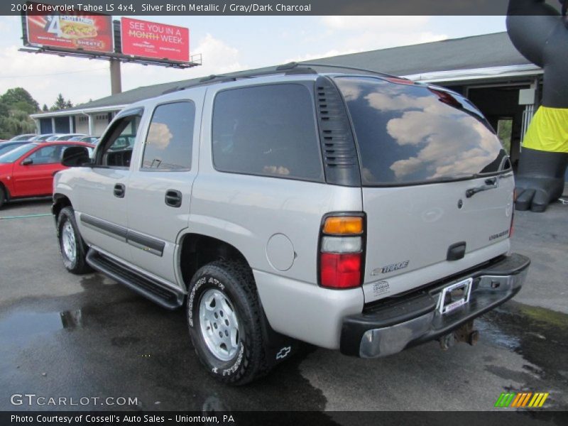 Silver Birch Metallic / Gray/Dark Charcoal 2004 Chevrolet Tahoe LS 4x4