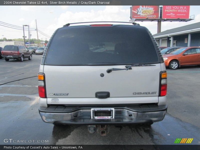 Silver Birch Metallic / Gray/Dark Charcoal 2004 Chevrolet Tahoe LS 4x4