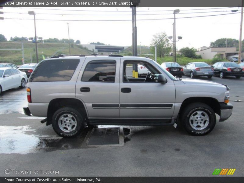 Silver Birch Metallic / Gray/Dark Charcoal 2004 Chevrolet Tahoe LS 4x4