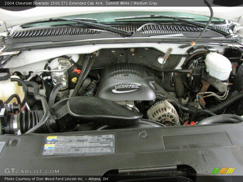  2004 Silverado 1500 Z71 Extended Cab 4x4 Engine - 4.8 Liter OHV 16-Valve Vortec V8