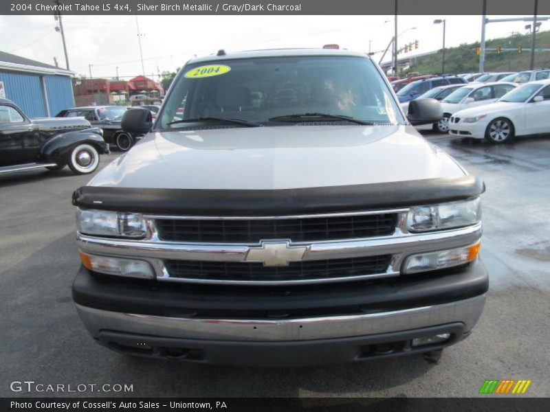Silver Birch Metallic / Gray/Dark Charcoal 2004 Chevrolet Tahoe LS 4x4