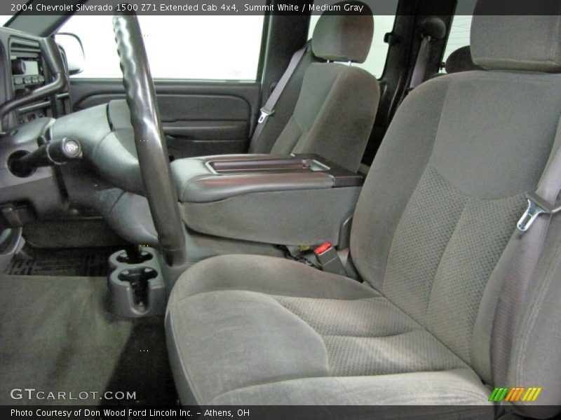 Summit White / Medium Gray 2004 Chevrolet Silverado 1500 Z71 Extended Cab 4x4