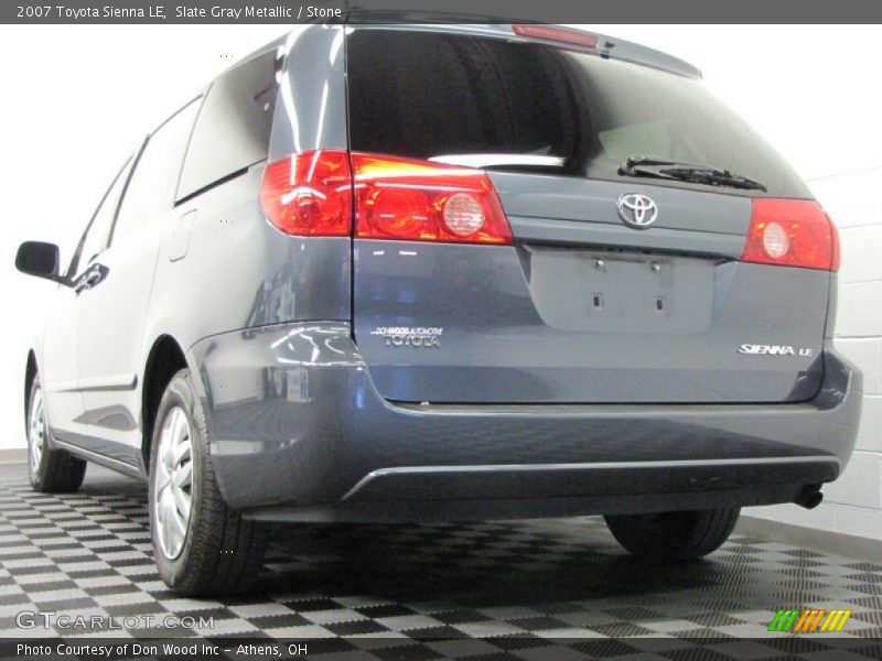 Slate Gray Metallic / Stone 2007 Toyota Sienna LE