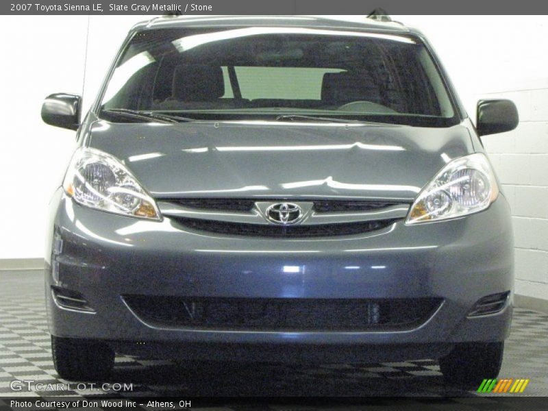 Slate Gray Metallic / Stone 2007 Toyota Sienna LE