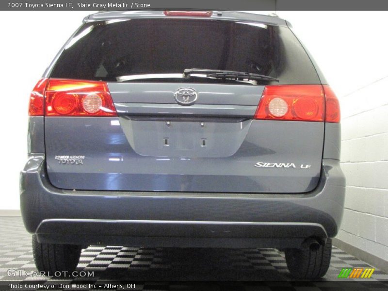 Slate Gray Metallic / Stone 2007 Toyota Sienna LE