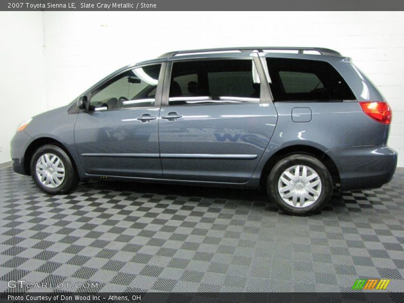 Slate Gray Metallic / Stone 2007 Toyota Sienna LE