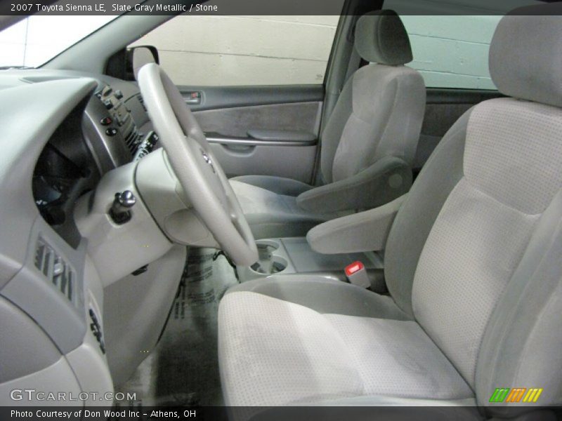 Slate Gray Metallic / Stone 2007 Toyota Sienna LE