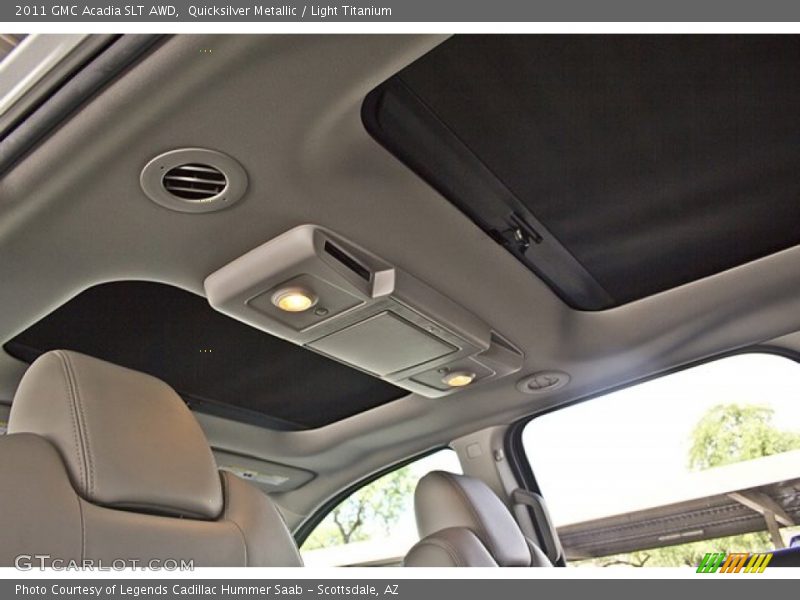 Quicksilver Metallic / Light Titanium 2011 GMC Acadia SLT AWD