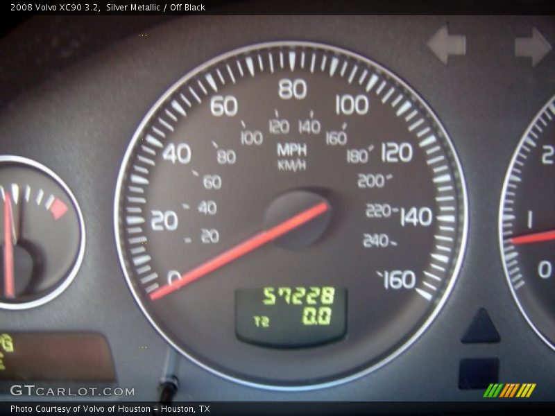 Silver Metallic / Off Black 2008 Volvo XC90 3.2