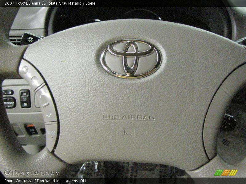 Slate Gray Metallic / Stone 2007 Toyota Sienna LE