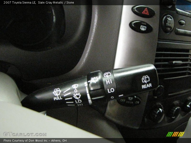 Slate Gray Metallic / Stone 2007 Toyota Sienna LE