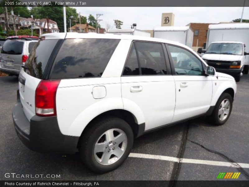 Polar White / Tan 2005 Saturn VUE V6 AWD