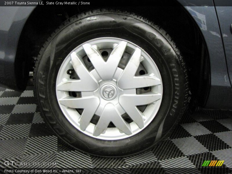 Slate Gray Metallic / Stone 2007 Toyota Sienna LE