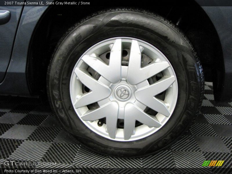 Slate Gray Metallic / Stone 2007 Toyota Sienna LE