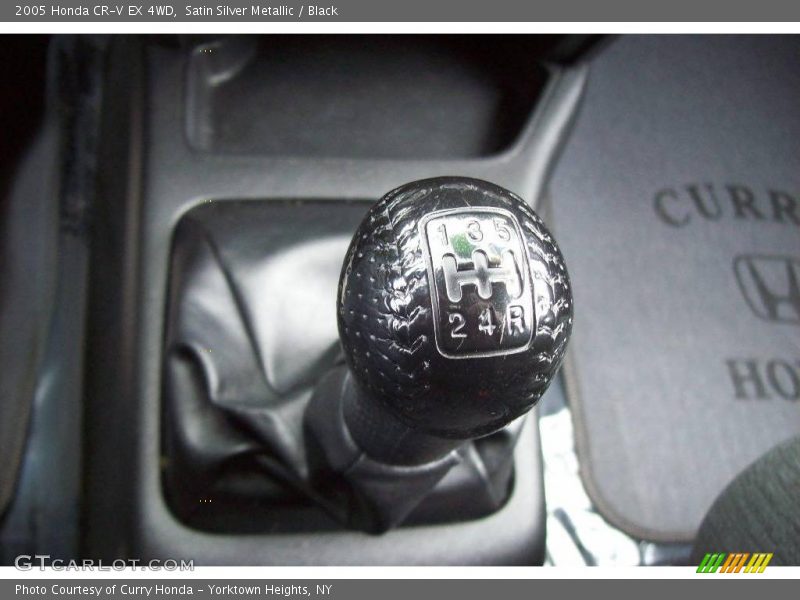 Satin Silver Metallic / Black 2005 Honda CR-V EX 4WD