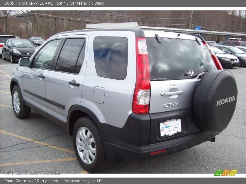 Satin Silver Metallic / Black 2005 Honda CR-V EX 4WD