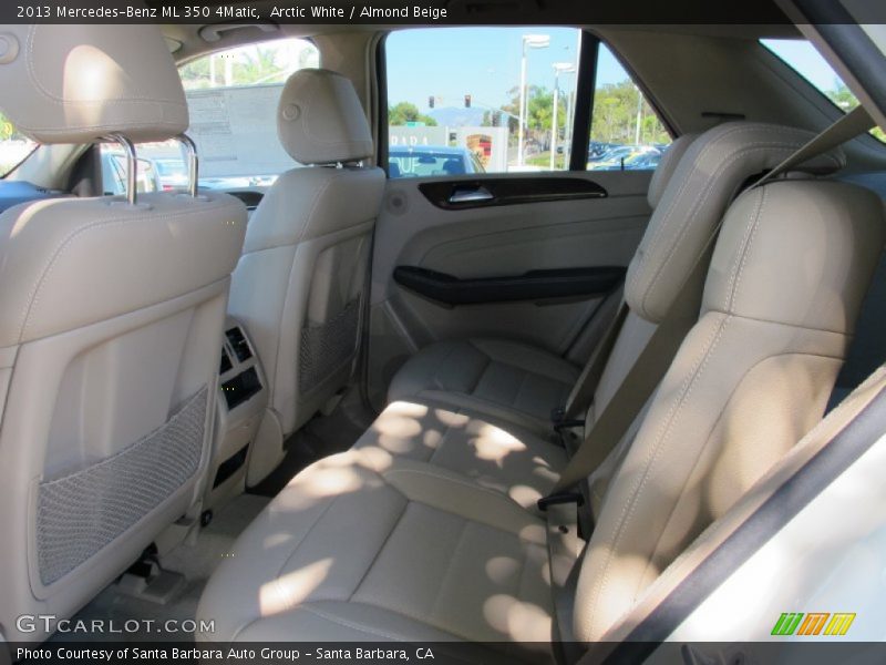 Arctic White / Almond Beige 2013 Mercedes-Benz ML 350 4Matic