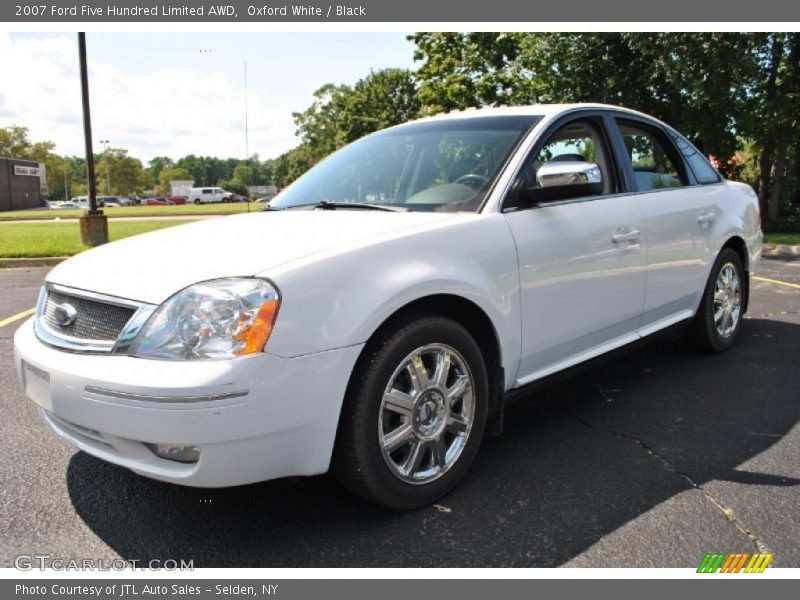 Oxford White / Black 2007 Ford Five Hundred Limited AWD
