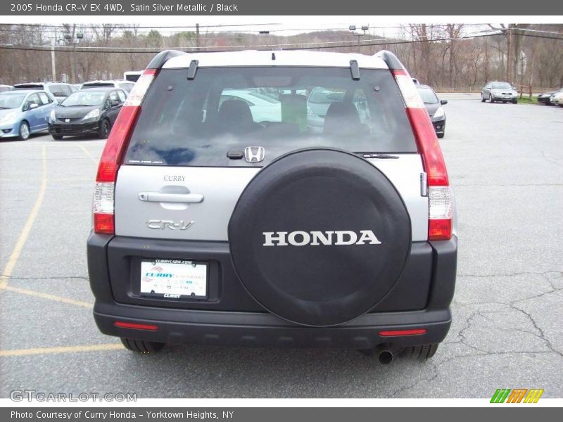 Satin Silver Metallic / Black 2005 Honda CR-V EX 4WD