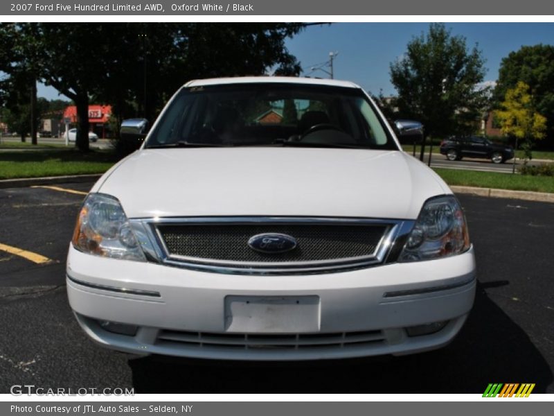 Oxford White / Black 2007 Ford Five Hundred Limited AWD