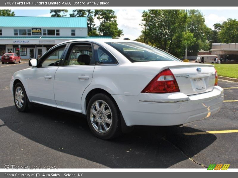 Oxford White / Black 2007 Ford Five Hundred Limited AWD