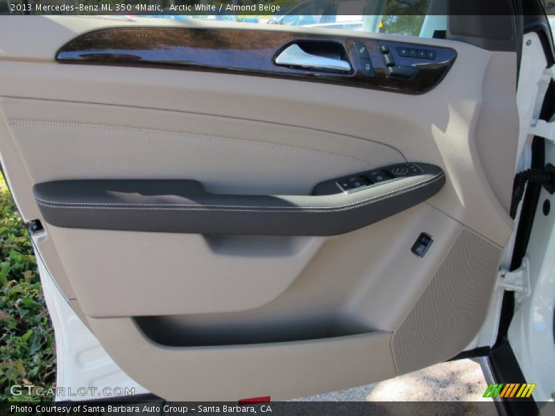 Arctic White / Almond Beige 2013 Mercedes-Benz ML 350 4Matic