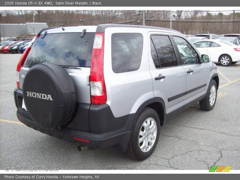 Satin Silver Metallic / Black 2005 Honda CR-V EX 4WD