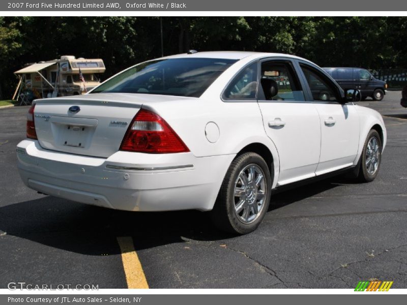 Oxford White / Black 2007 Ford Five Hundred Limited AWD