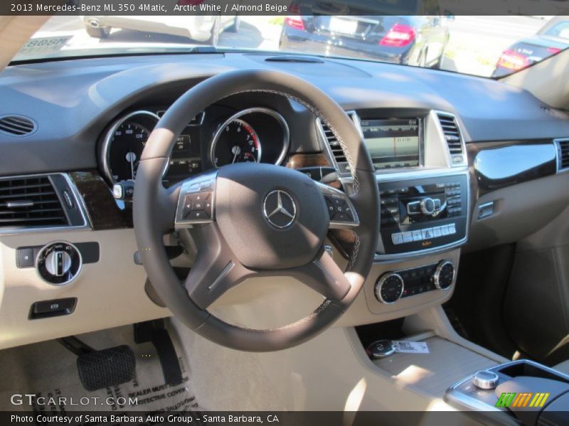 Arctic White / Almond Beige 2013 Mercedes-Benz ML 350 4Matic
