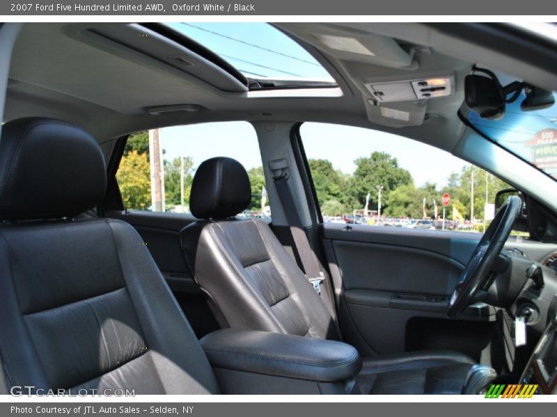 Oxford White / Black 2007 Ford Five Hundred Limited AWD