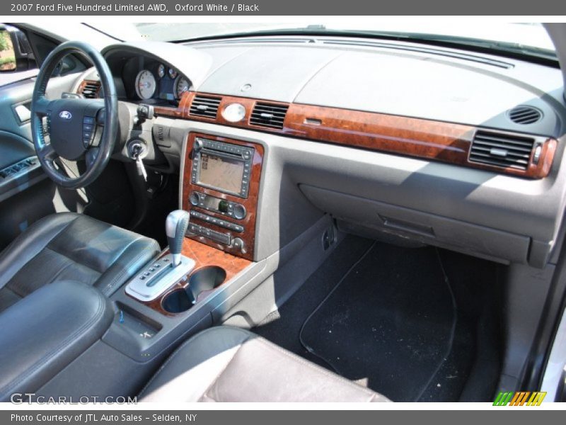Oxford White / Black 2007 Ford Five Hundred Limited AWD