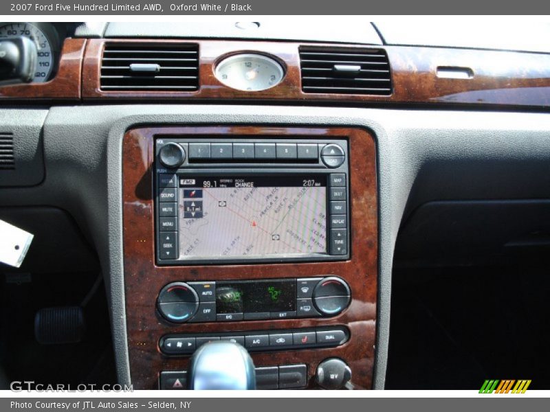 Oxford White / Black 2007 Ford Five Hundred Limited AWD