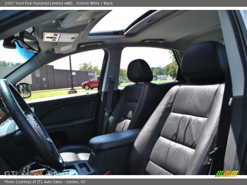 Oxford White / Black 2007 Ford Five Hundred Limited AWD