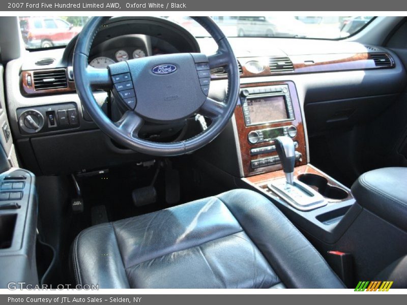 Oxford White / Black 2007 Ford Five Hundred Limited AWD