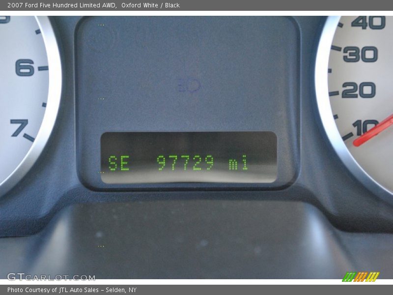 Oxford White / Black 2007 Ford Five Hundred Limited AWD