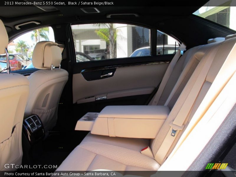 Black / Sahara Beige/Black 2013 Mercedes-Benz S 550 Sedan